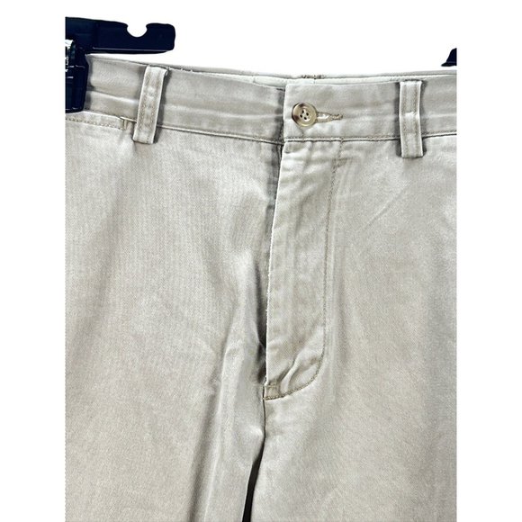 Polo Ralph Lauren Mens Preston Khaki Pants 33/32 Cotton Beige  Embroidered Logo - Picture 10 of 14